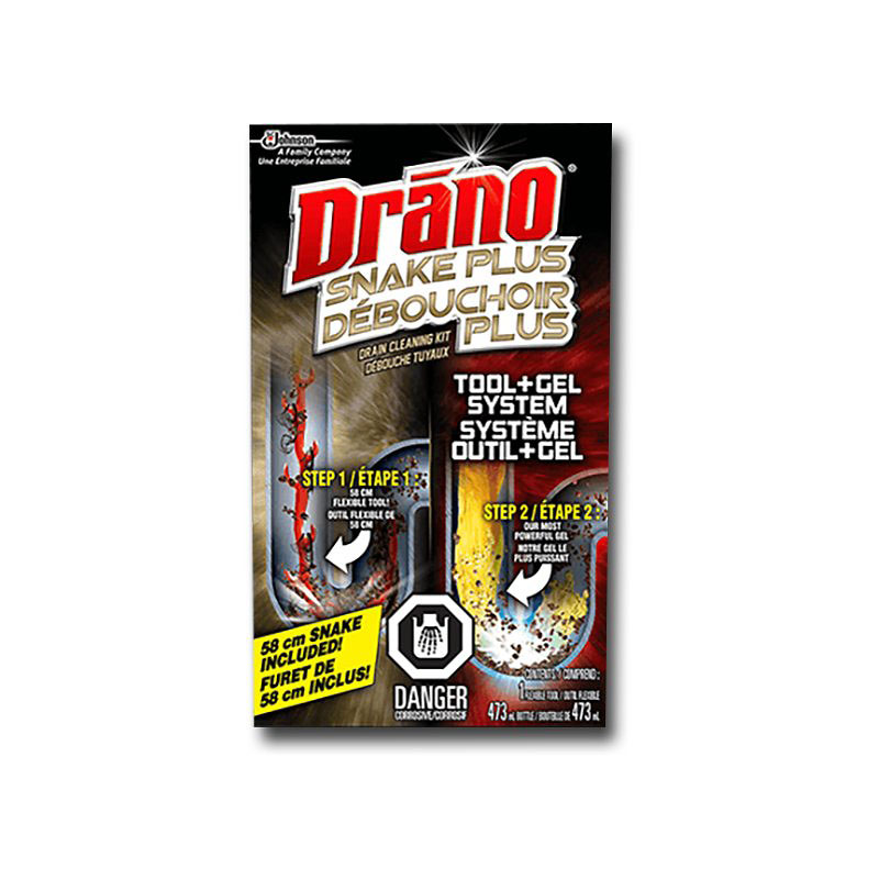 Drano Snake Plus Drain Cleaning Kit 473 Ml London Drugs
