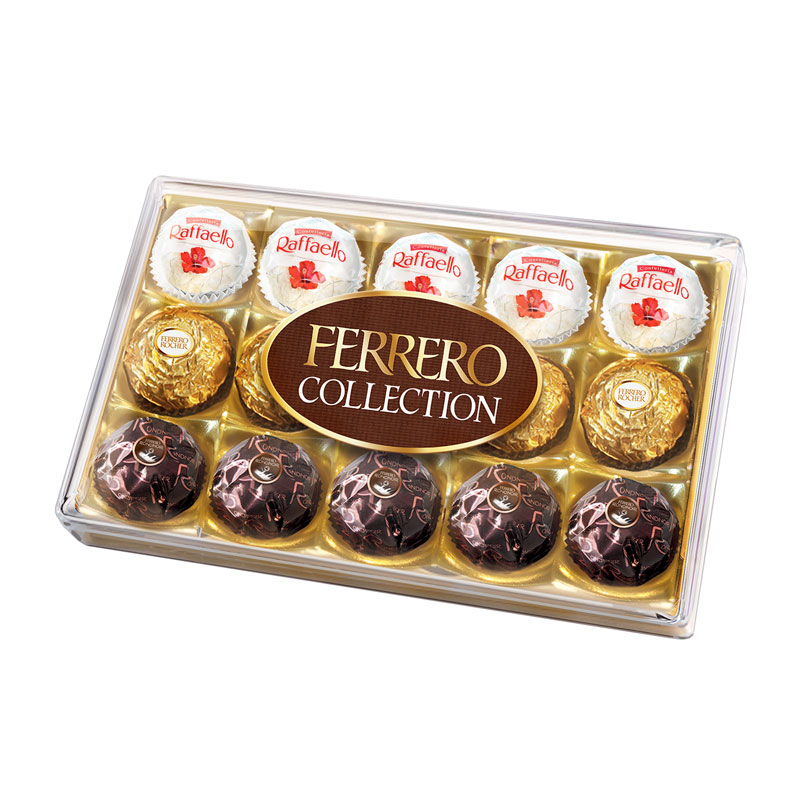 Ferrero Collection Assorted Chocolate and Coconut Confections - 15's/156g