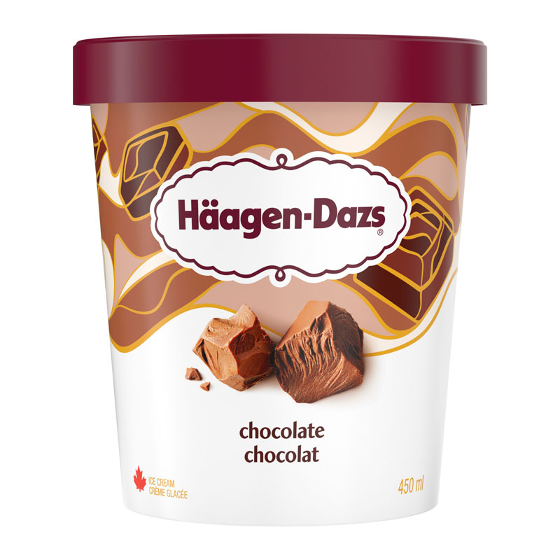 Haagen-Dazs Ice Cream - Chocolate - 450ml