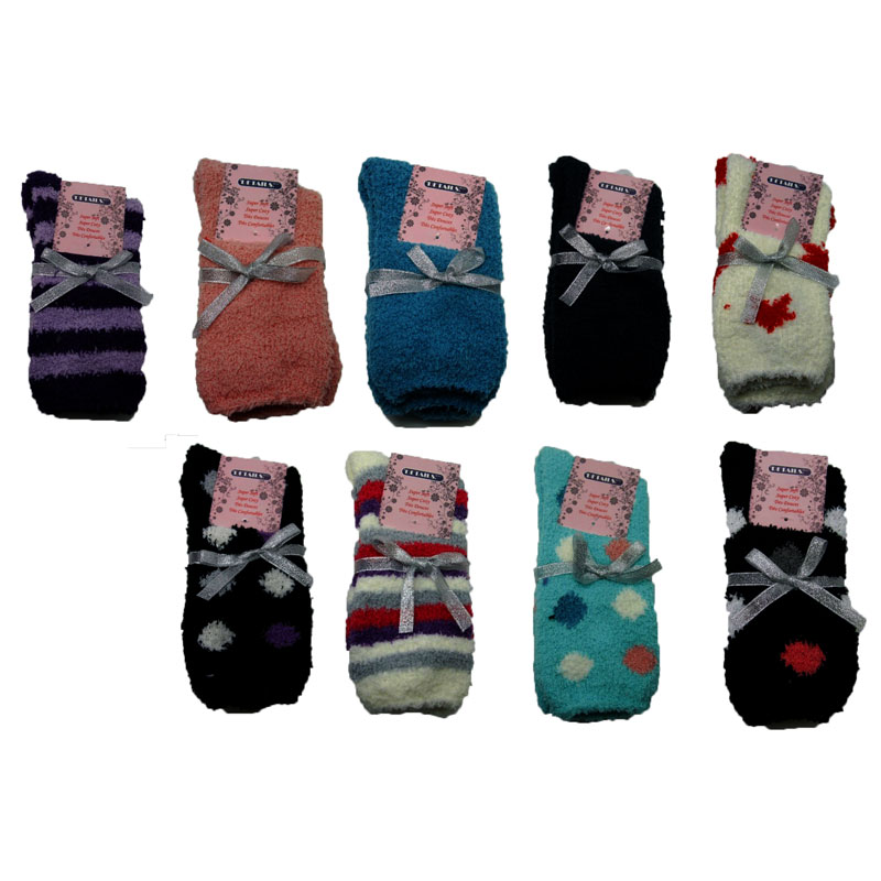 Details Ladies Super Soft Socks - Assorted
