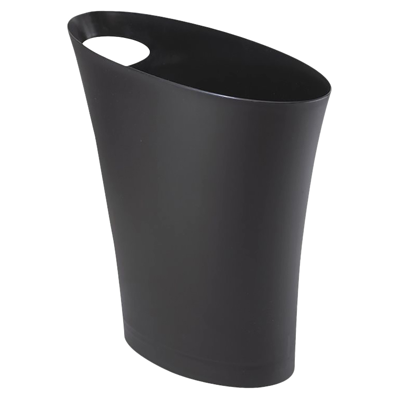 Umbra Skinny Garbage Can - Black - 7.5L