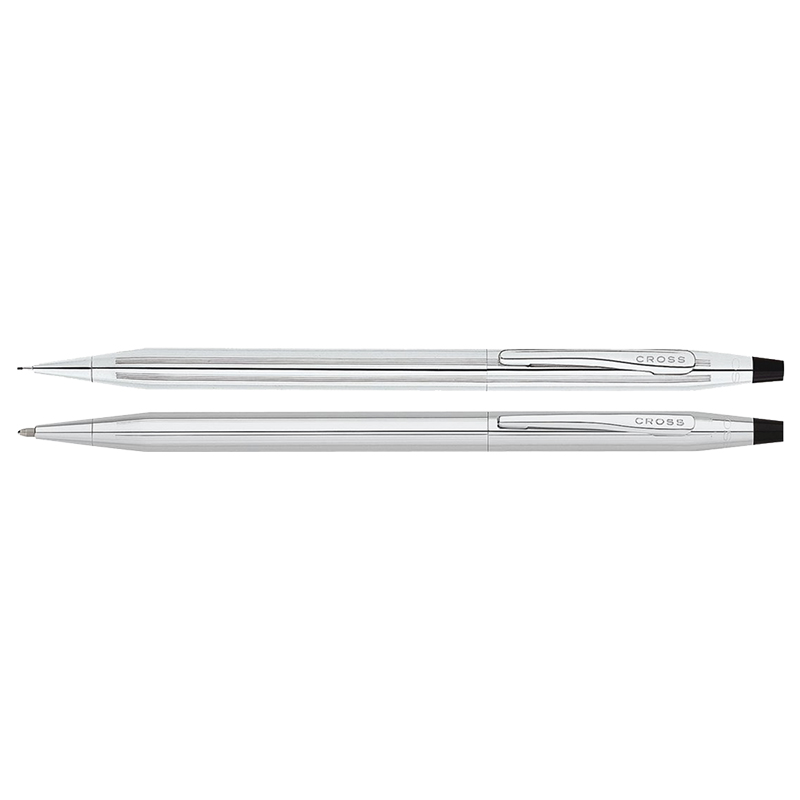 Cross Classic Century Pen and Pencil Set - Lustrous Chrome