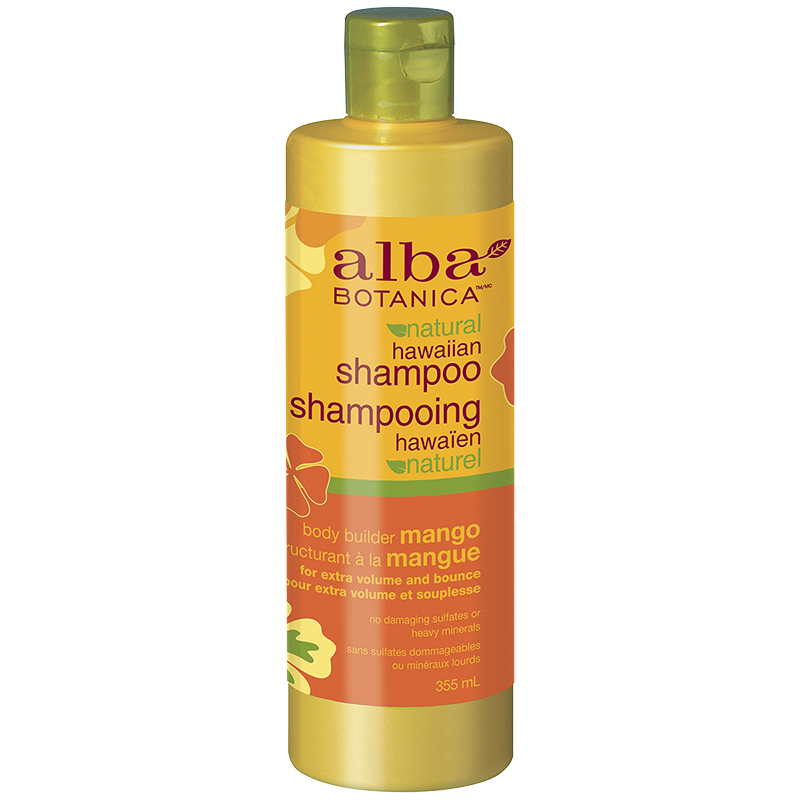 Alba Botanica Natural Hawaiian Shampoo - Body Builder Mango - 355ml
