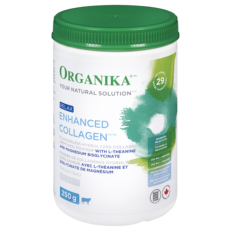 Organika Enhanced Collagen Powder - Relax - 250g