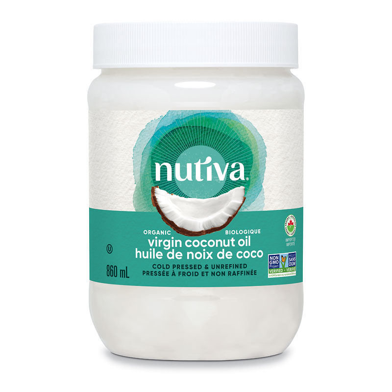 Nutiva Organic Coconut Oil - Virgin - 860ml