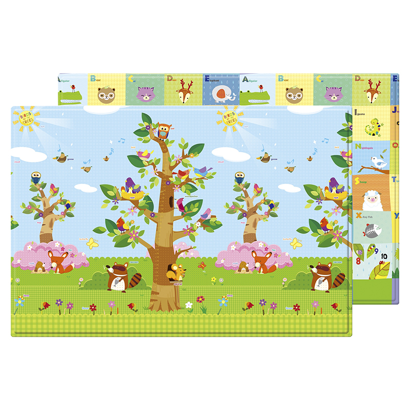 Baby Care Soft Playmat - Birds in the Trees - Large