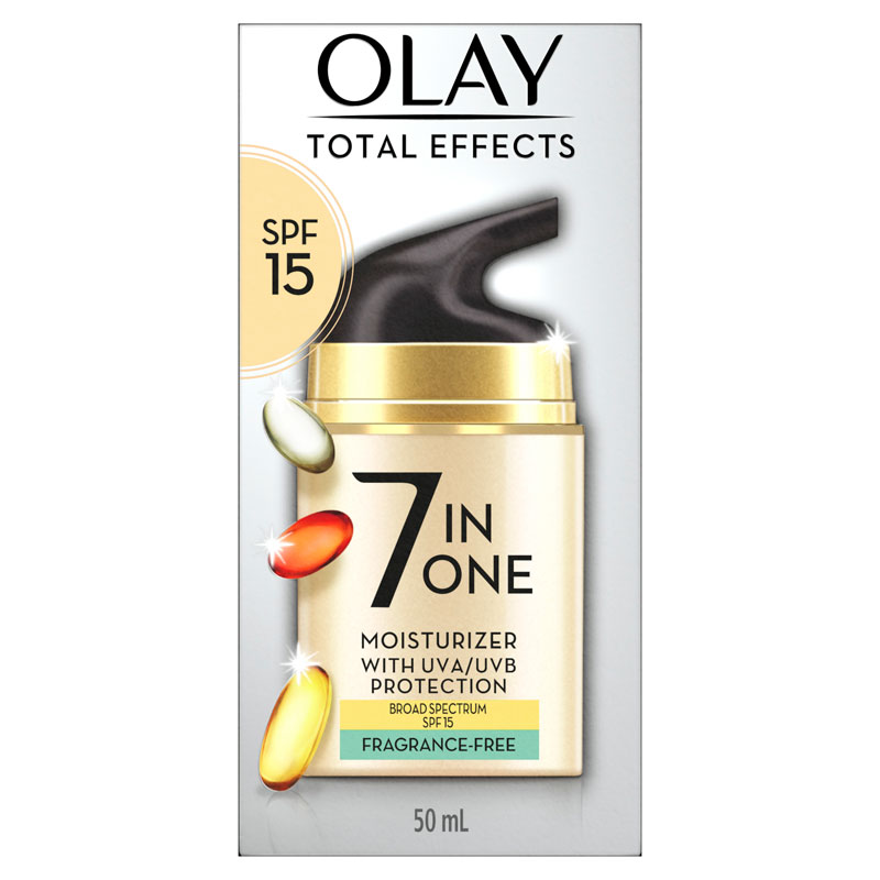Olay Total Effects 7-in-1 Visible Anti-Aging Moisturizing Cream with SPF15 - 50ml