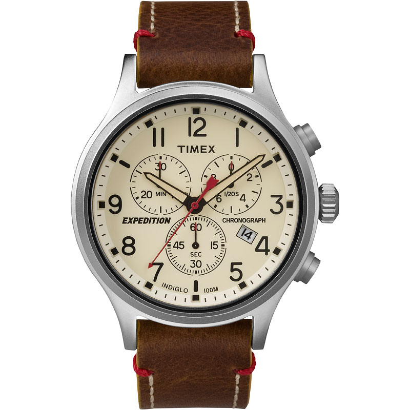 Timex Expedition Scout Chronograph - Brown - TW4B04300ZA