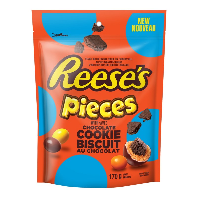 REESE'S PIECES Candies - Chocolate Cookie - 170g