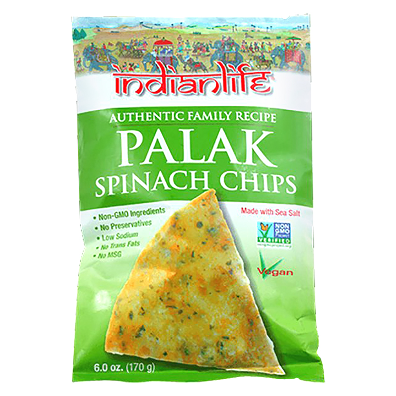 Indianlife Spinach Chips - Palak - 170g
