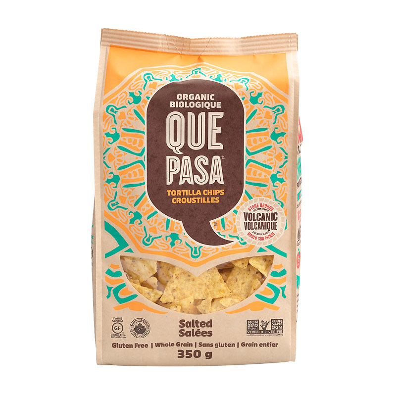 Que Pasa Organic Tortilla Chips - Salted - 350g
