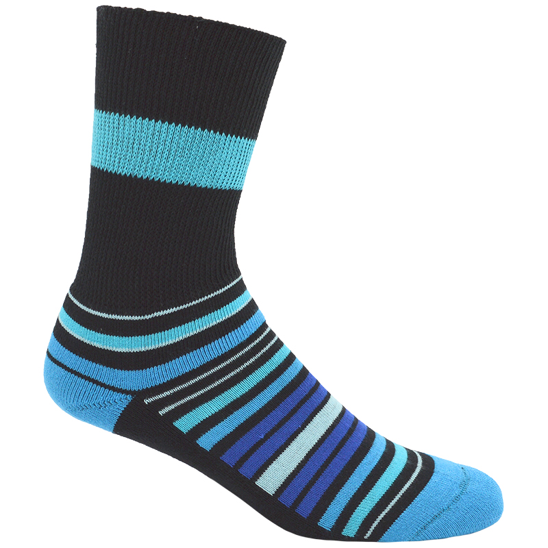 Dr. Segal's Diabetic Sock - Blue Stripe - Small/Medium