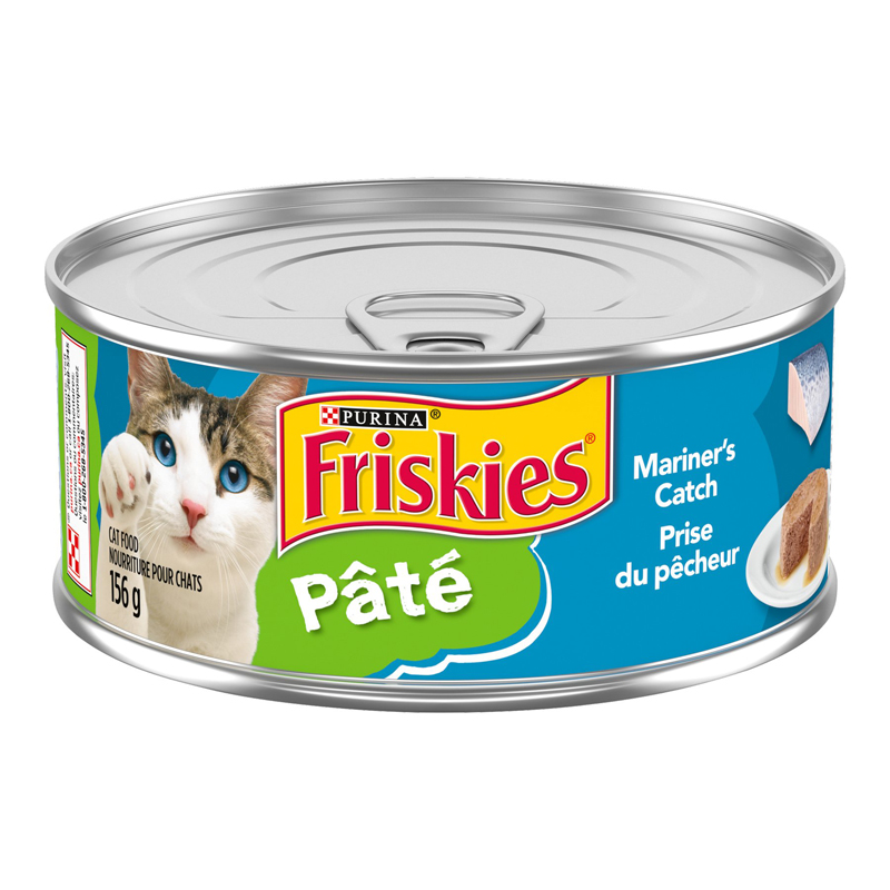 Friskies Wet Cat Food Pate Mariner's Catch 156g London Drugs