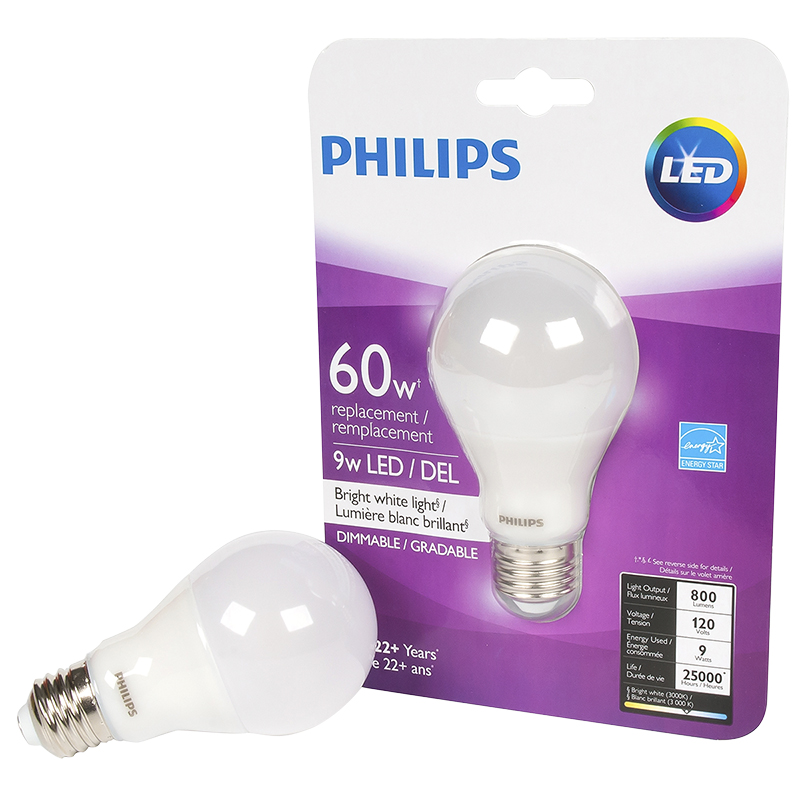 Philips Performance A19 LED - 9.5W - 1PK