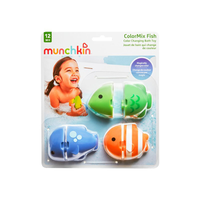 Muchkin Colormix Fish Bath Toy