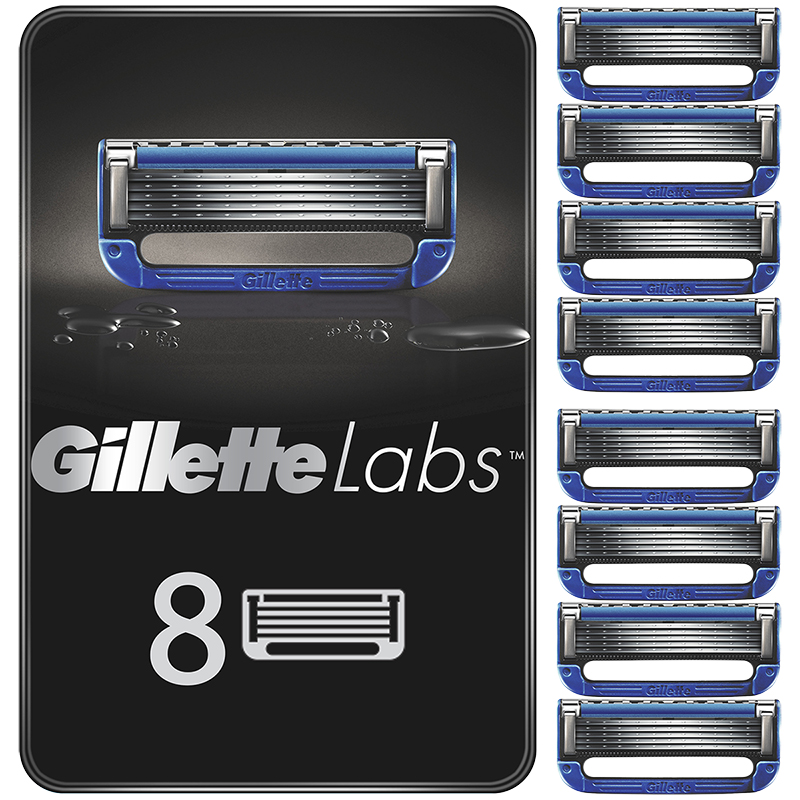 GilletteLabs Heated Razor Blade Refills - 8's