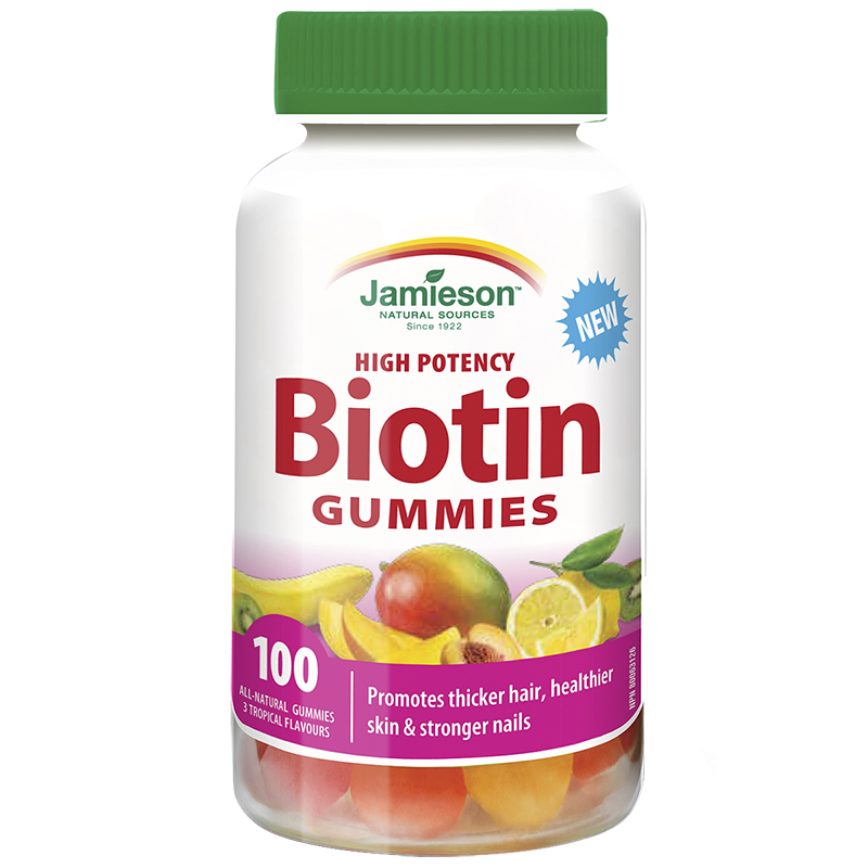 Jamieson High Potency Biotin Gummies - 100s