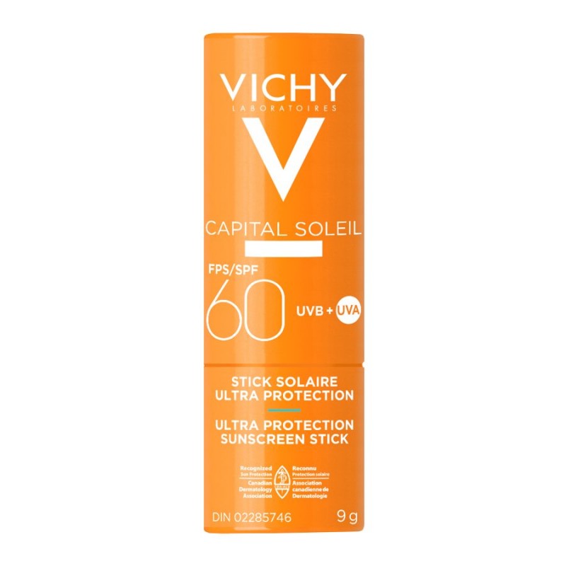 Vichy Capital Soleil Ultra Protection Sunscreen Stick - SPF 60 - 9g
