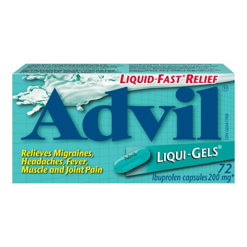 Advil Liqui-Gels - 72s 