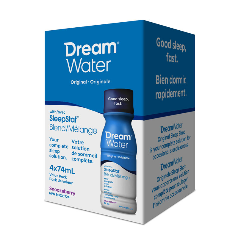 Dream Water Sleep Naturally - Snoozeberry - 4 pack