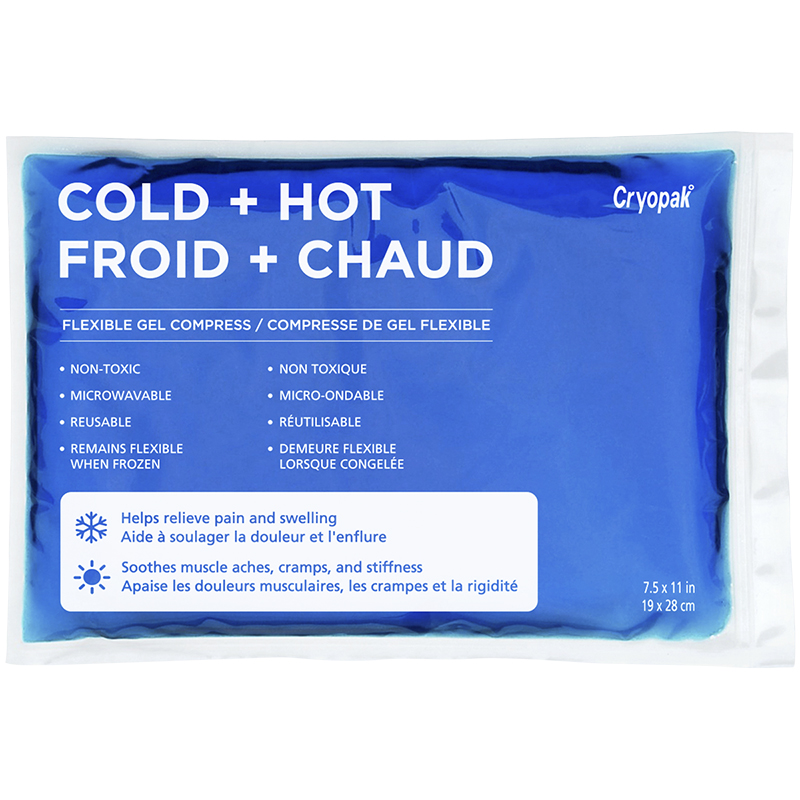 Cryopak Cold + Hot Flexible Gel Compress - 7.5 x 11inch