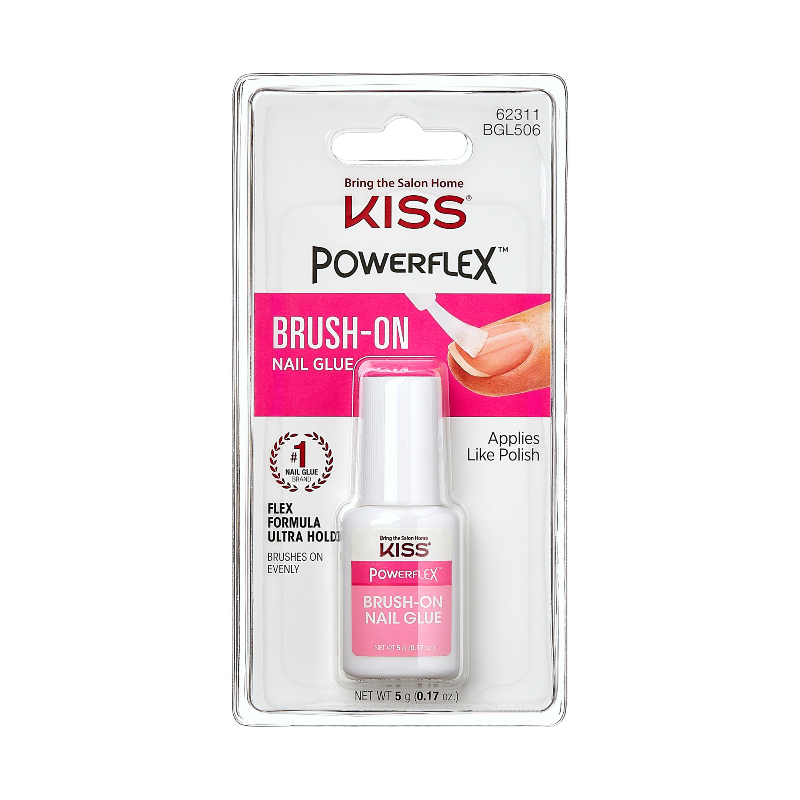 Kiss PowerFlex Brush-On Nail Glue - 5g