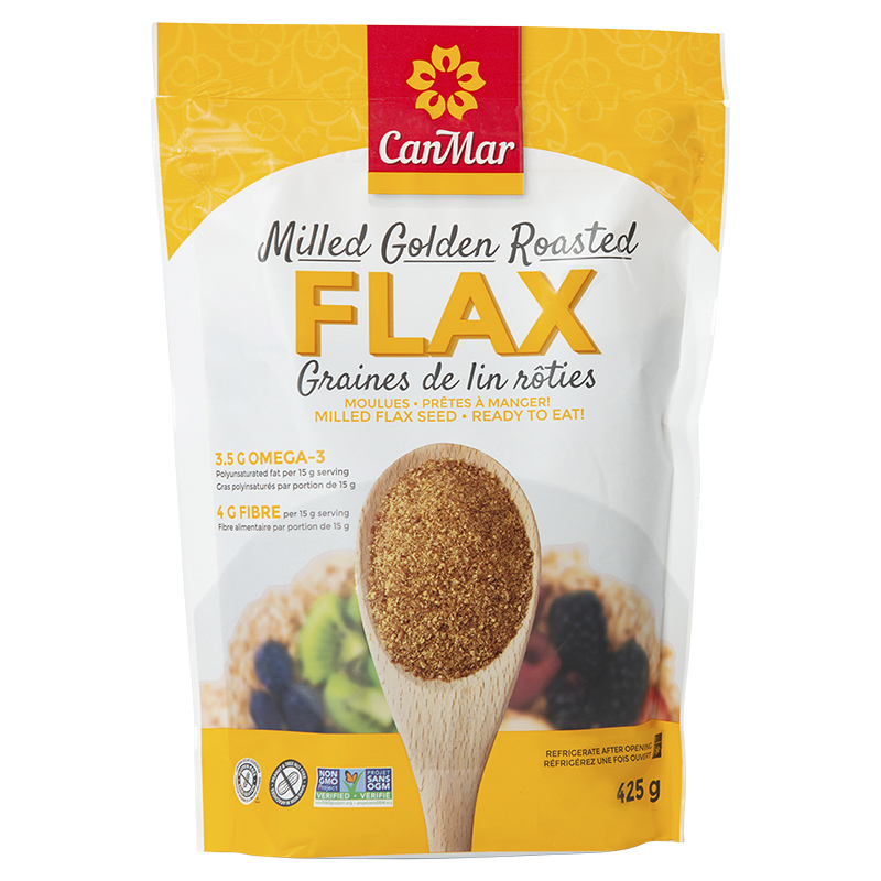 Canmar Flax For Nutrition Milled Flax Seed - Regular - 425g