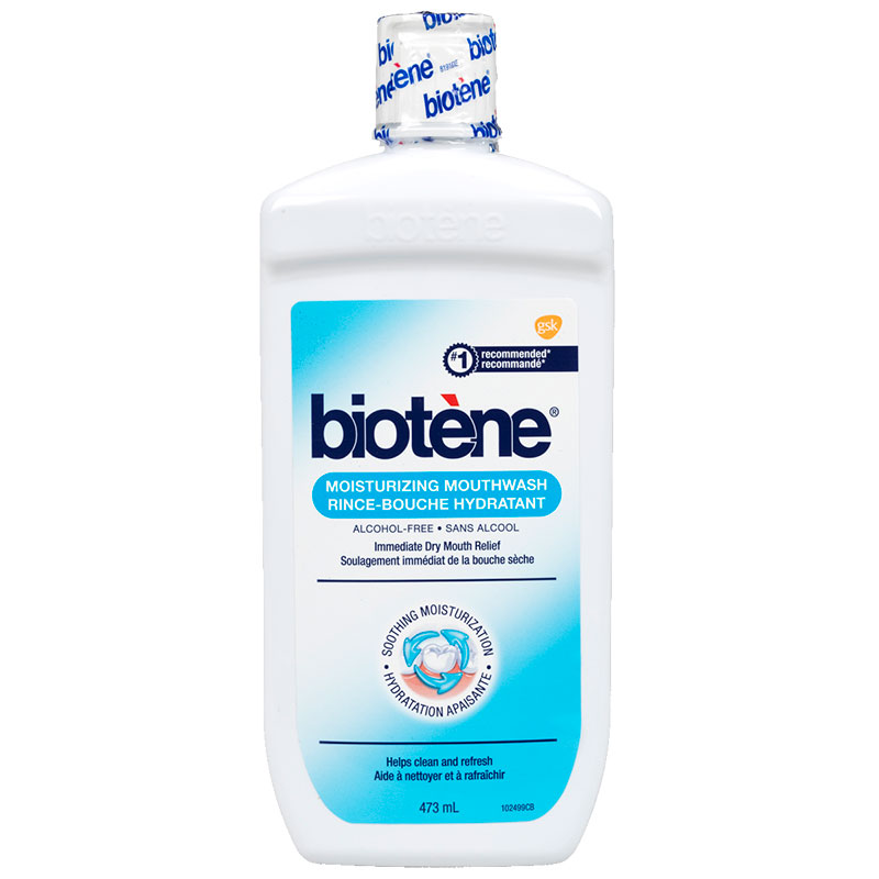 Biotene Moisturizing Mouthwash - Alcohol Free - 473ml 