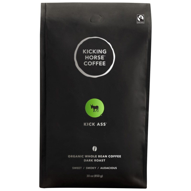 Kicking Horse Kick Ass Espresso Coffee Beans - 850g