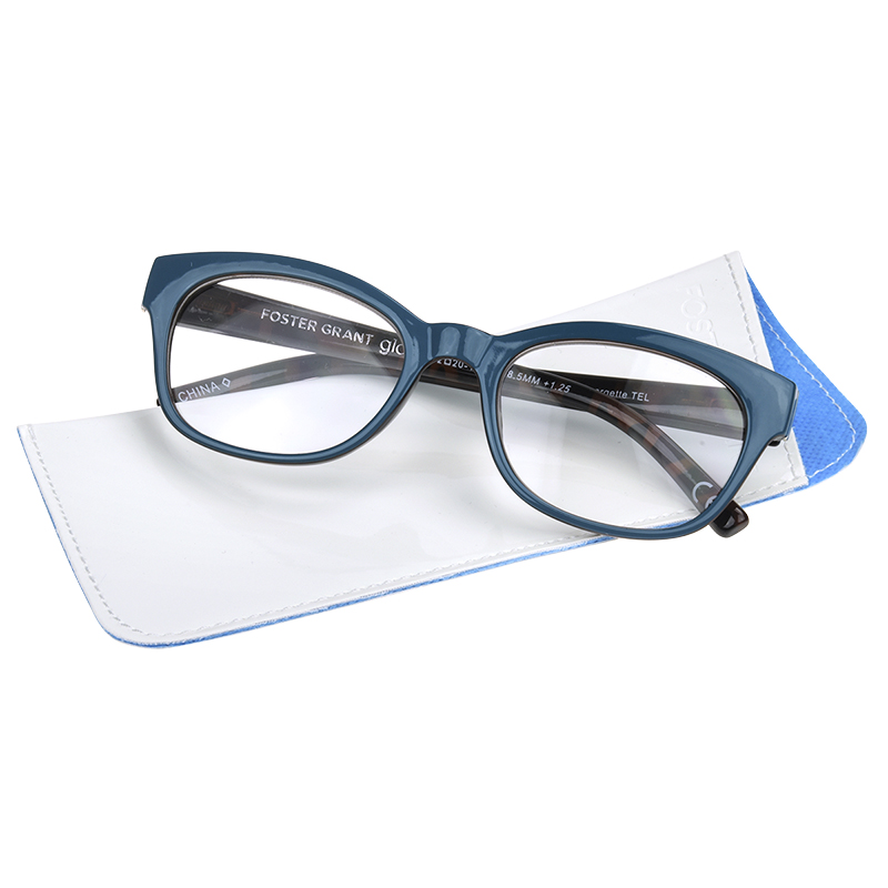 Foster Grant Georgette Women's Reading Glasses - Teal - 1.25