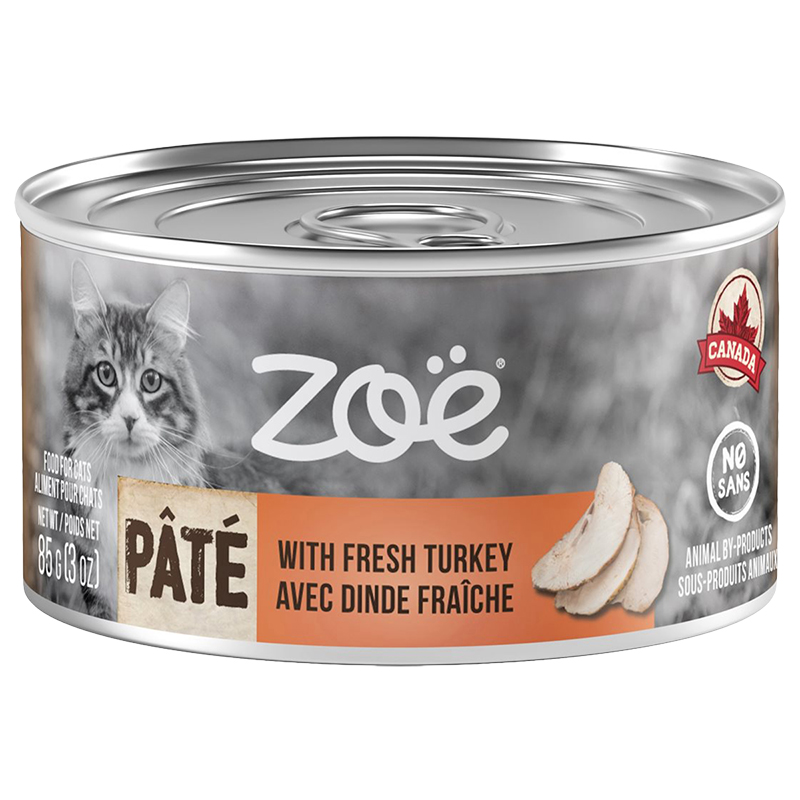 Zoe Pate Cat Food - Fresh Turkey - 85g
