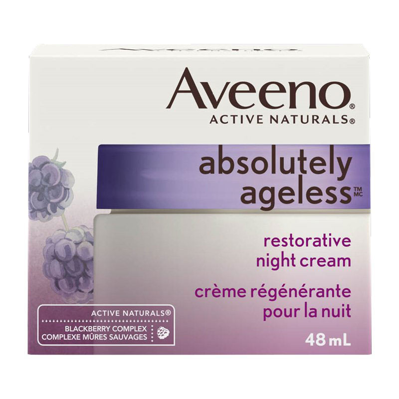 Aveeno Active Naturals Absolutely Ageless Restorative Night Cream - 48ml