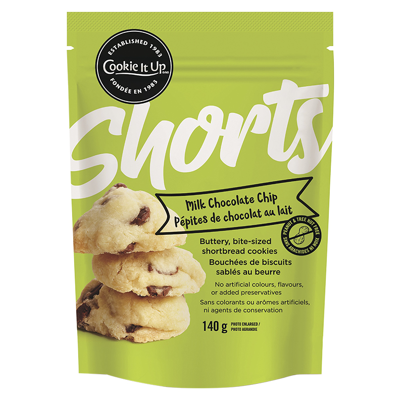 Shorts Shortbread Cookies - Milk Chocolate Chip - 140g