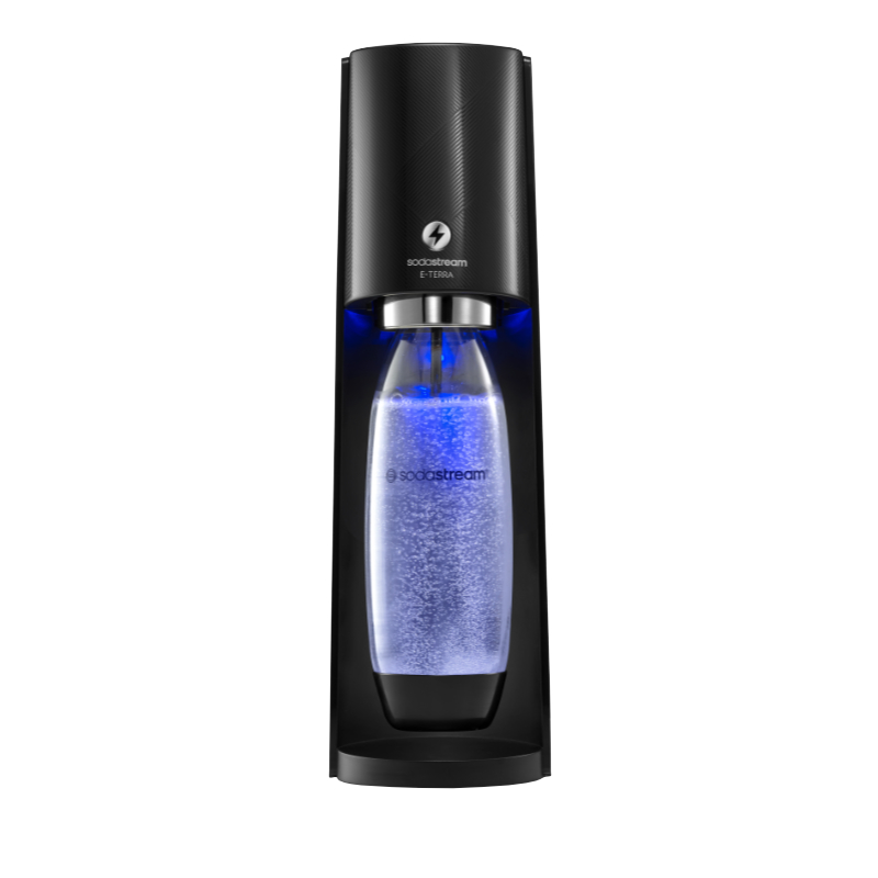 SodaStream E-Terra Sparkling Water Maker - Black -1012911110