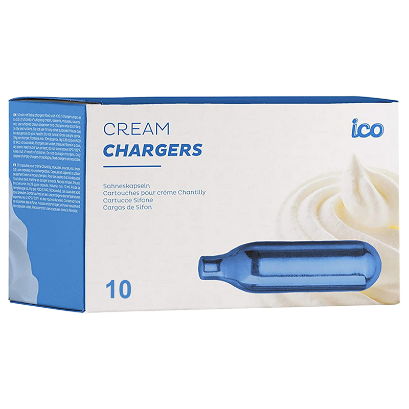 ICO N2O Chargers - 8gms/10 pack