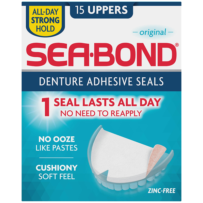Sea-Bond Denture Adhesive - Upper - 15's | London Drugs
