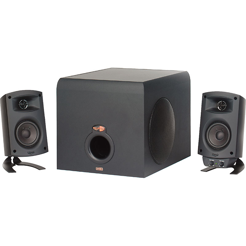 Klipsch 2.1 Speaker System - Black - Open Box or Display Models Only