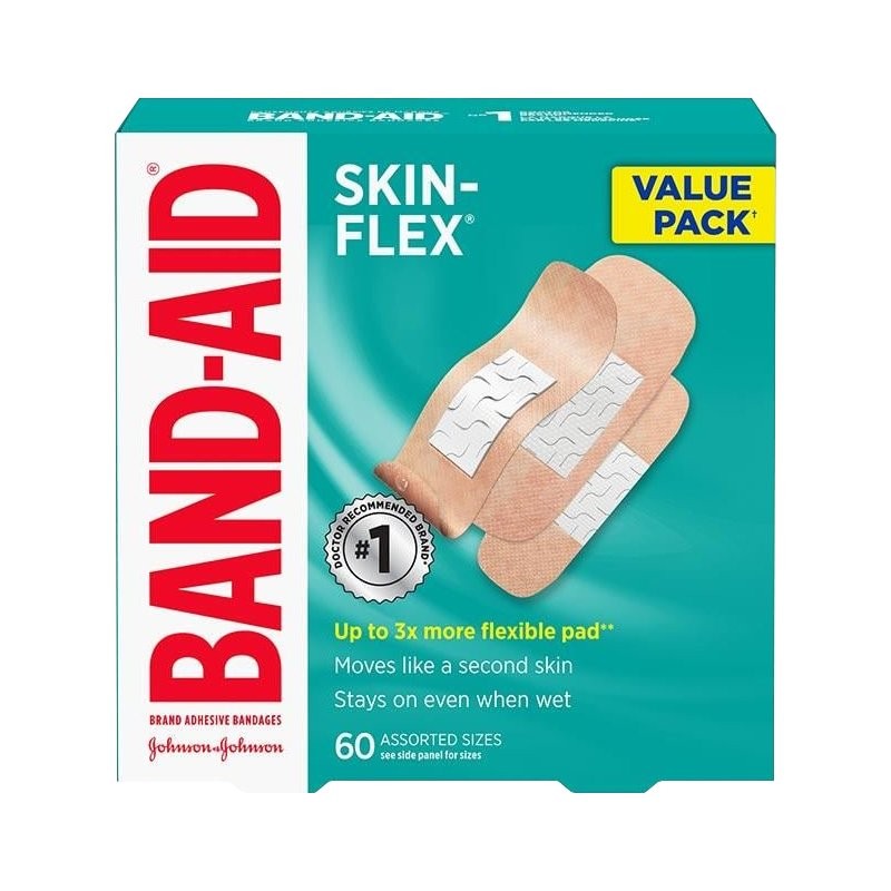 BAND-AID Skin-Flex Bandages - 60's