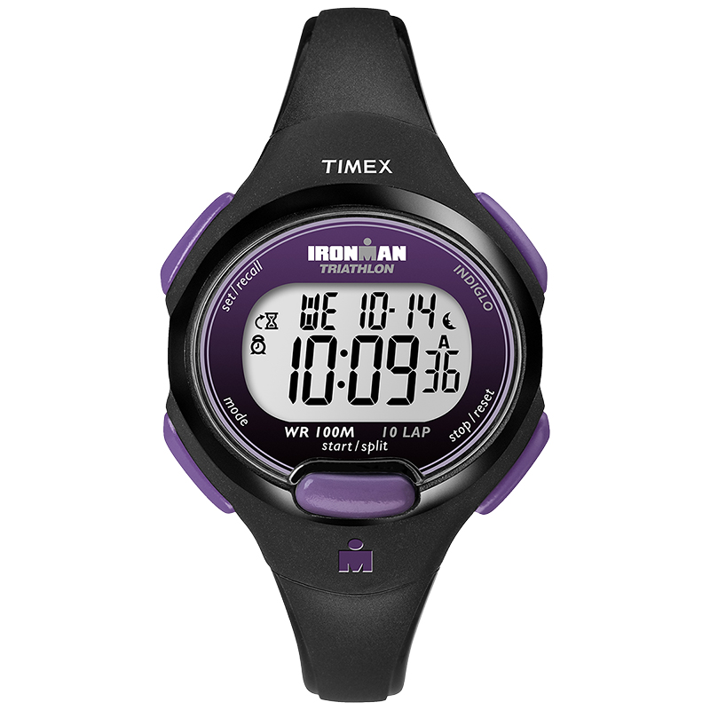 Timex Ironman Watch - Black/Purple - T5K523GP