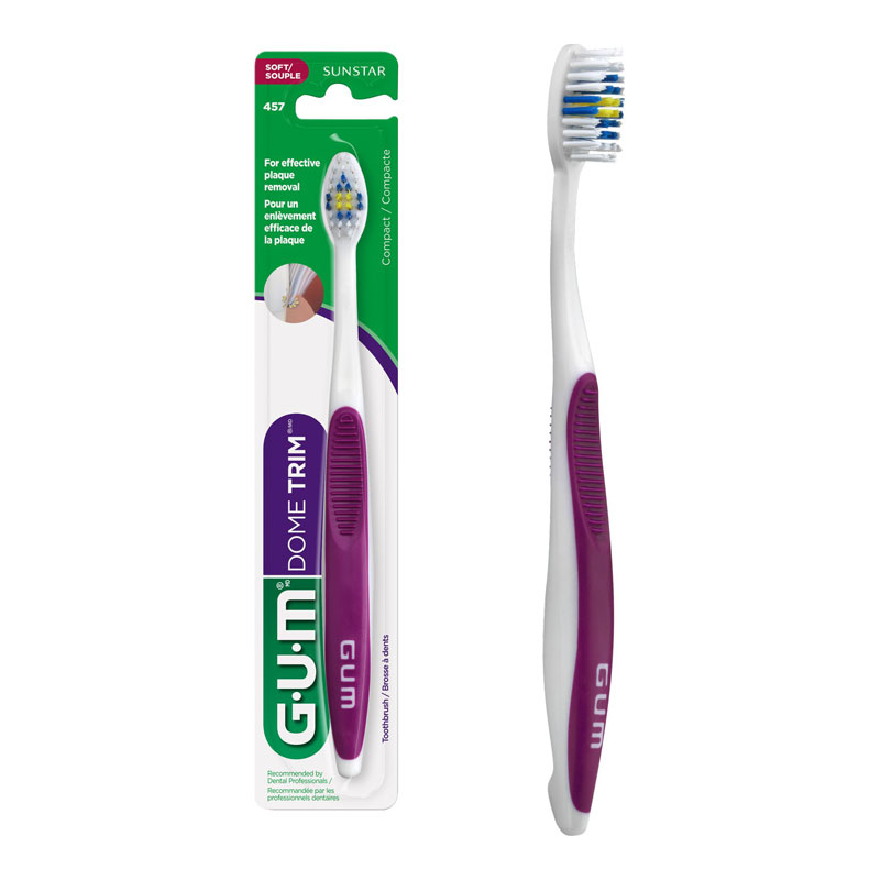 G.U.M Dome Trim Toothbrush - Soft - 457