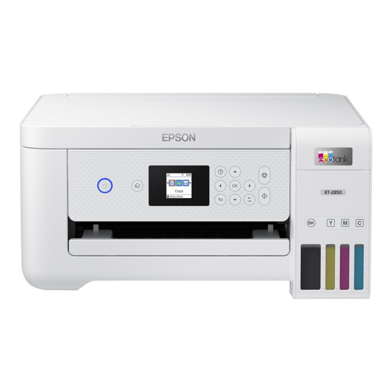 Epson EcoTank Wireless All-in-One Colour Printer - White - ET-2850
