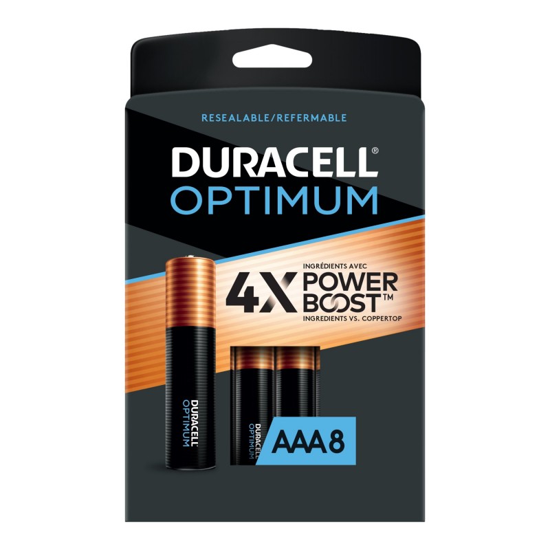 Duracell Optimum AAA Batteries - 8 pack