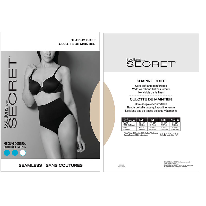 Secret Seamless Brief - Nude - Xlarge