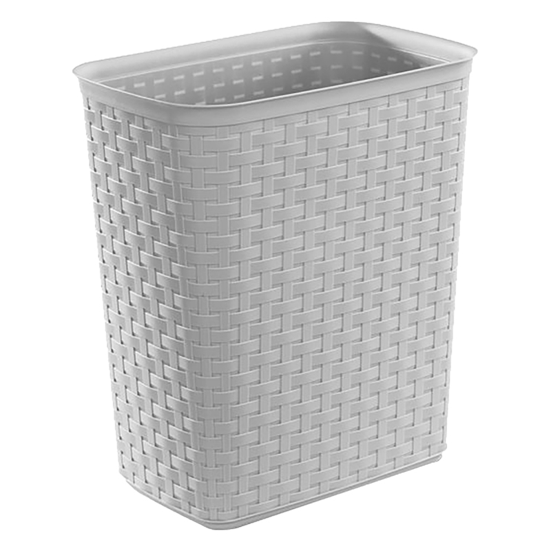Sterilite Waste Basket - Cement - 22L
