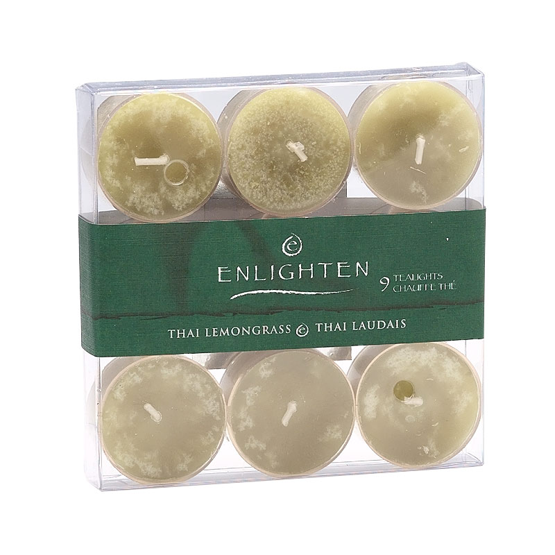 Enlighten Tealights - Thai Lemon Grass - 9 pack