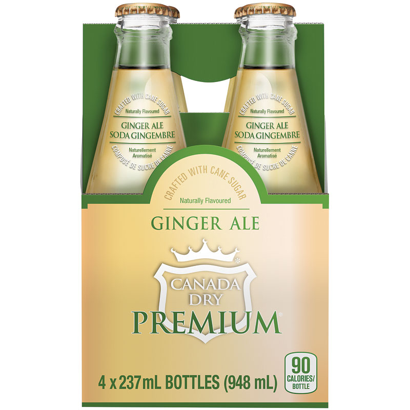 Canada Dry Premium - Ginger Ale - 4x237ml