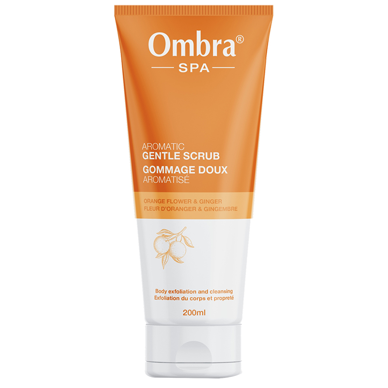 Ombra Spa Aromatic Gentle Scrub - Orange Flower & Ginger - 200ml