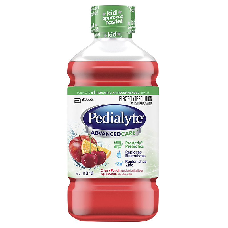 Pedialyte AdvancedCare - 1 L - Cherry Punch