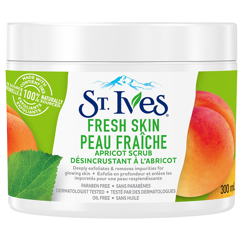 St. Ives Fresh Skin Exfoliating Apricot Facial Scrub - 300ml