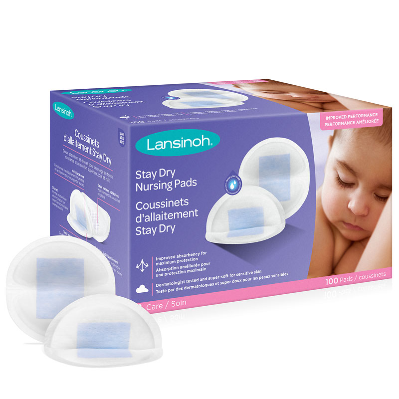 Lansinoh Stay Dry Nursing Pads (200pcs), Babies & Kids, Nursing